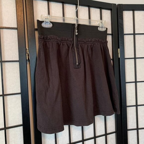 Kensie Girl Mini Skirt Elastic Waist Above the Knee Black X-Small - Picture 7 of 7